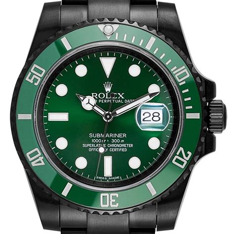 rolex submariner pvd green|rolex submariner date black dial.